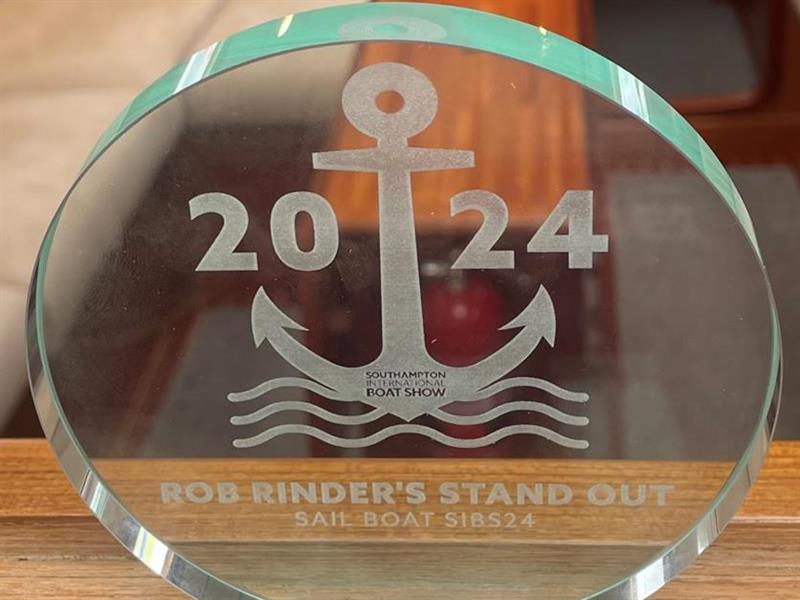 Award from Southampton Boat Show 2024